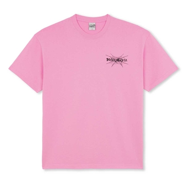 Polar Skate Co. T-shirt Spiderweb Pink
